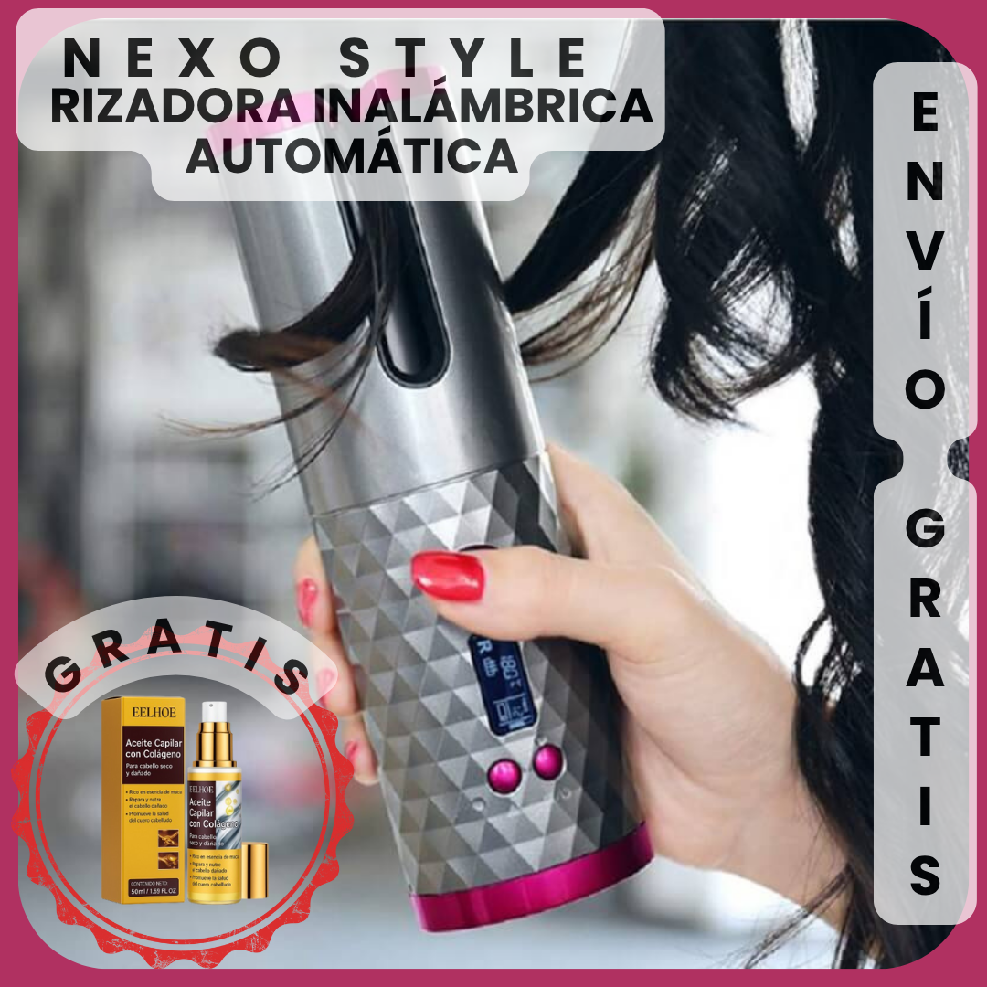 Nexo Style™ Rizadora Inalámbrica Automática - NEXO SHOP