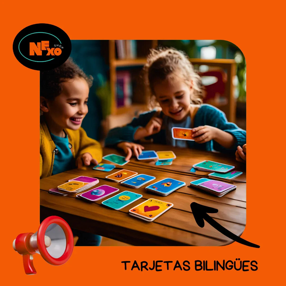 Tarjetas Parlantes Interactivas Talk & Learn - Bilingües - - NEXO SHOP