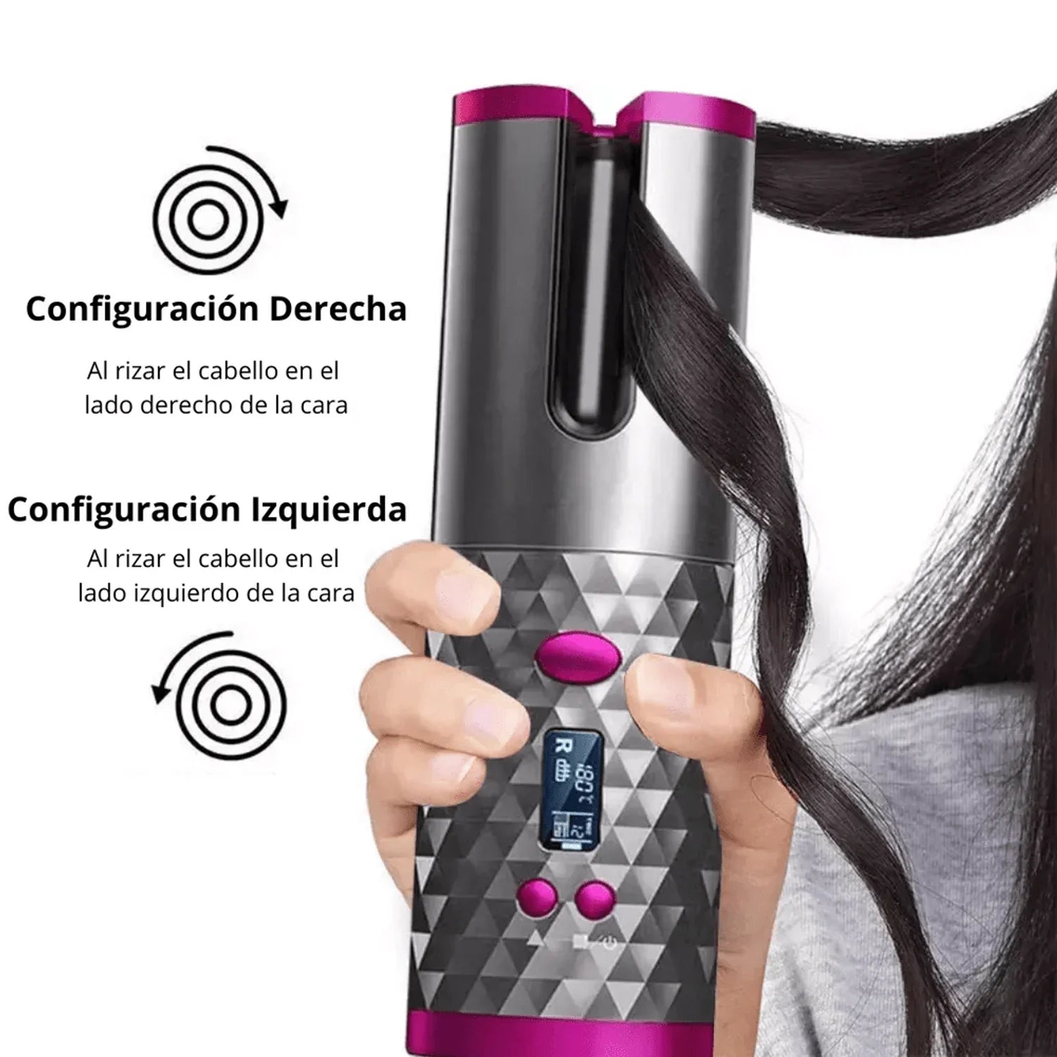 Nexo Style Rizadora Inalámbrica Automática + REGALO - NEXO SHOP