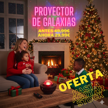 Proyector de Galaxias LED con Altavoz GoStars™