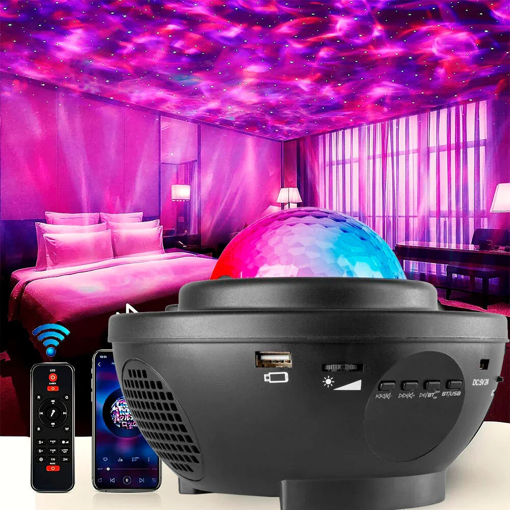 Proyector de Galaxias LED con Altavoz GoStars - NEXO SHOP