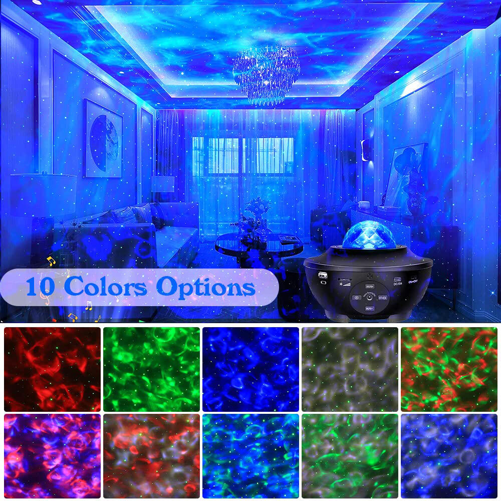 Proyector de Galaxias LED con Altavoz GoStars™ - NEXO SHOP